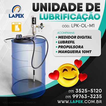 Unidade de Lubrificação para óleo