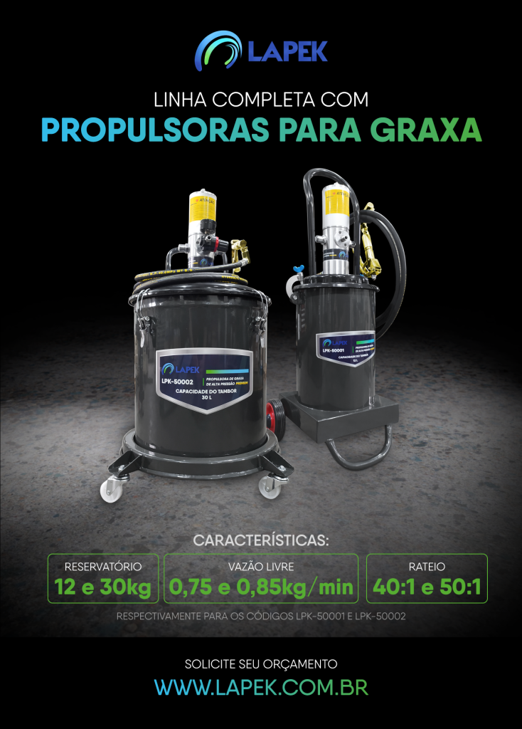 Propulsora Pneumática de Alta Pressão