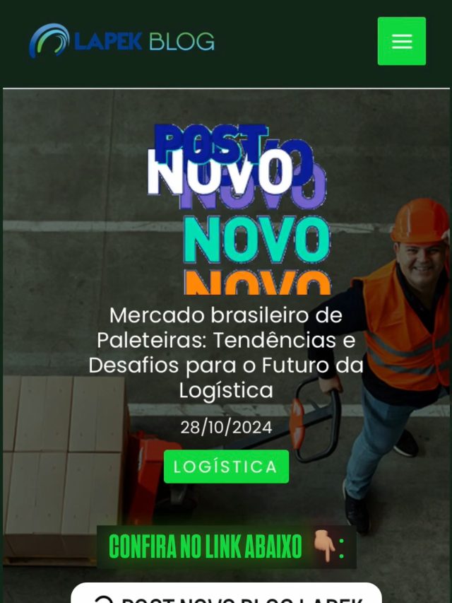 Novo post Mercado brasileiro de Paleteiras